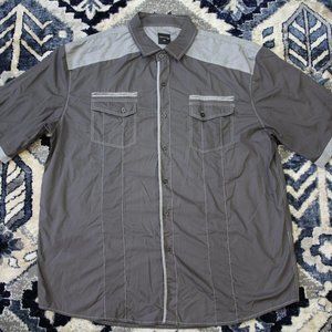 short sleeve button up